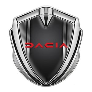 Glossy 3D Dacia Car Badge – Domed Gel Resin Emblem – Metal Shield Auto Sticker for Hood, Grill, Trunk Fender– Self-Adhesive many Designs