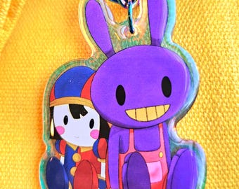 ポムニ＆ラガサ アクリルキーホルダー - アメイジングデジタルサーカス