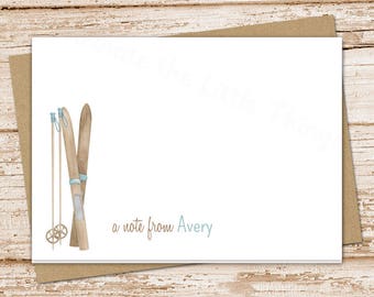 winter stationery etsy