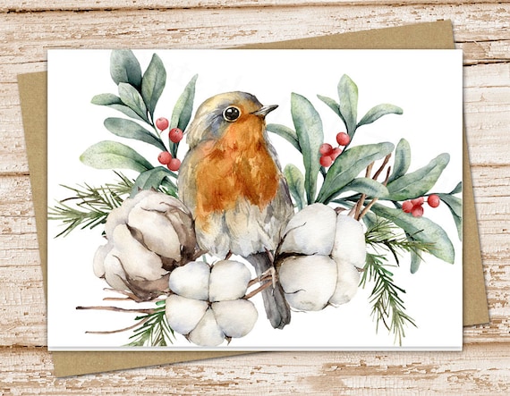 Robin Stationery Set