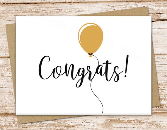 Congrats Card Congrats Card