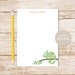 Personalized Notepad . CHAMELEON . Notepad . Blue or Green . - Etsy