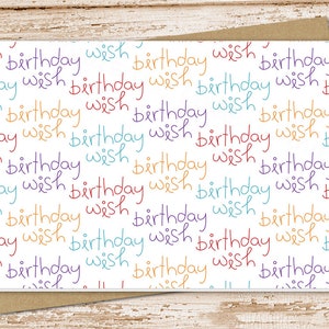 birthday card set . birthday wish, wishes . happy birthday cards . folded cards
