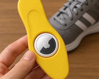 AirTag Shoe Sole Holder – Hidden Silicone AirTag Case for Sneakers, Runners, Boots – Anti-Slip Insole Mount for Kids & Adults