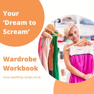 Create Your Dream Wardrobe E-Book / Workbook. A personal stylist guide: Wardrobe Detox, Organising, Outfit Planning, Stylist Tips.