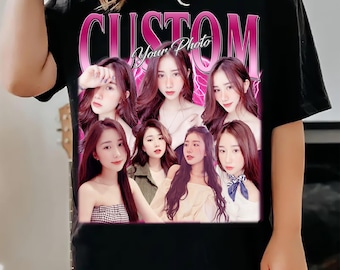 Custom Bootleg Rap Tee, Custom Your Girlfriend Boyfriend Vintage Graphic 90s Tshirt, Custom Photo Shirt, CUSTOM Your Own Bootleg Idea Here