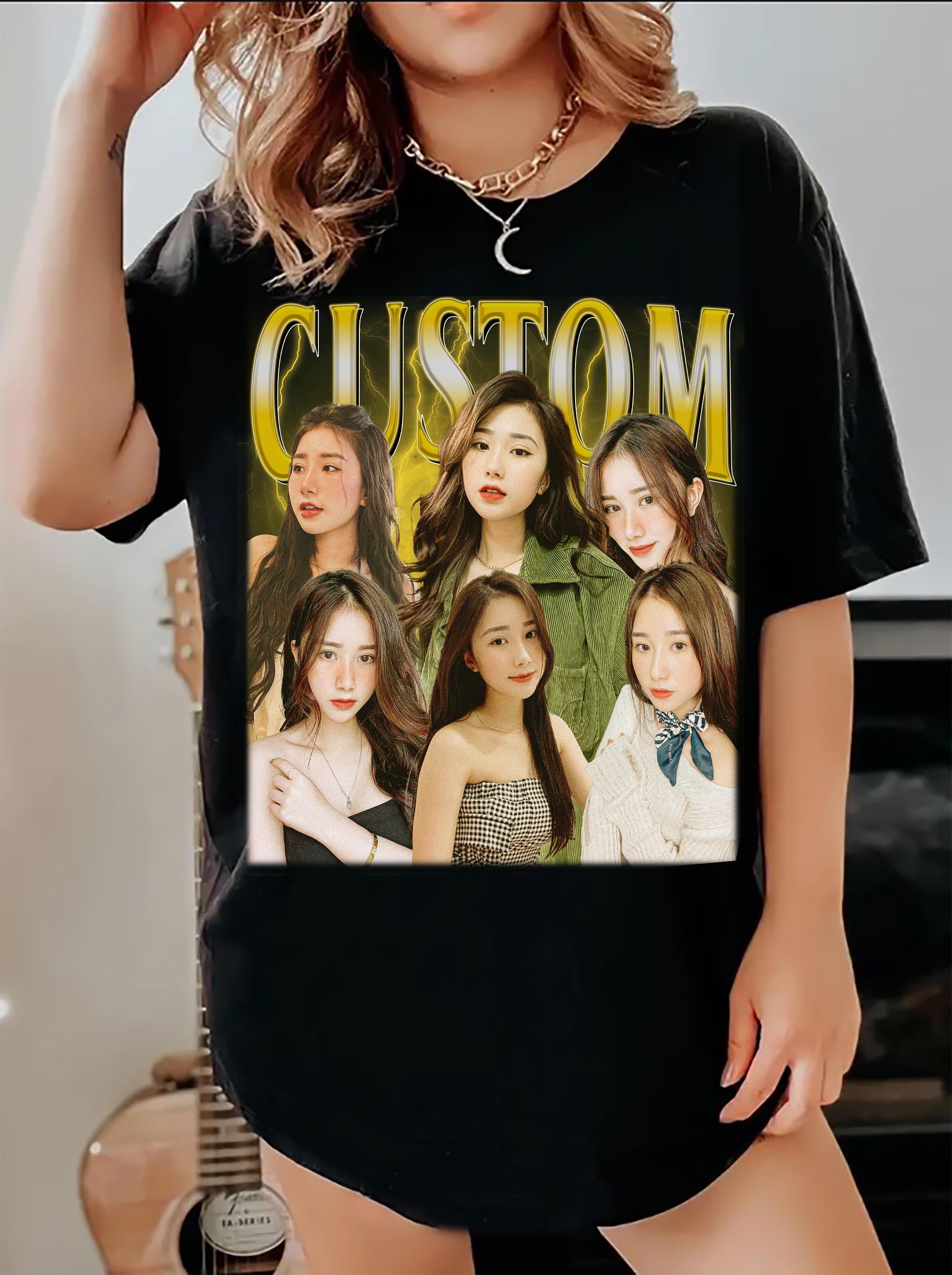 Custom Bootleg Rap Tee, Custom Your Girlfriend Boyfriend Vintage Graphic 90s Tshirt, Custom Photo Shirt, CUSTOM Your Own Bootleg Idea Here