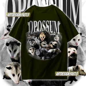 Opossum Shirt, Opossum Lover Shirt, Funny Possum T-shirt, Cute Shirts, Meme Shirt, Vintage 90s Shirt, Funny Rat Clothing, Weird T Shirt