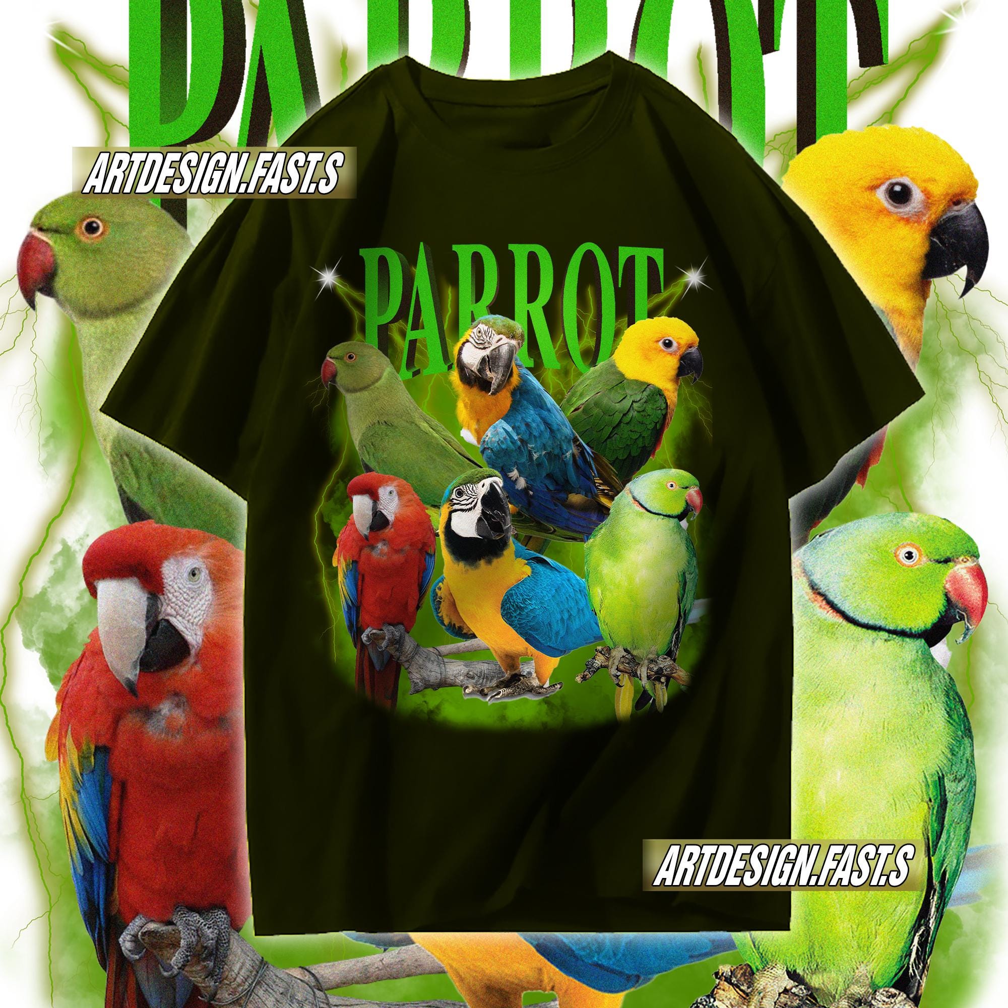Parrots Shirt, Bird Lover Shirt, Animal Lover Shirt, Bird Watcher Gift Shirt, Mothers Day Gift Shirt, Parrot Vacation Outfit, Parrot Shirt
