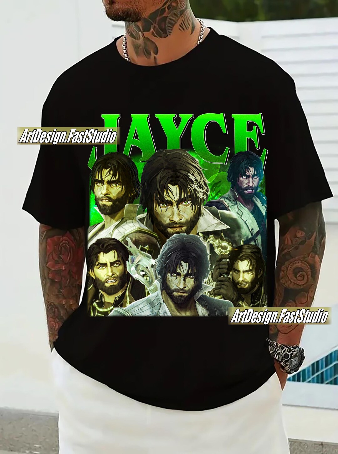 T-shirt Officiel Arcane (League Of Legends) - Motif Monkey - Taille Unisexe - Neuf Avec étiquettes