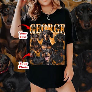 CUSTOM Bootleg Rap PET Shirt, Custom Pet, Custom Photo - Vintage Graphic 90s Tshirt, CUSTOM Your Own Bootleg Idea Here, George Tshirt