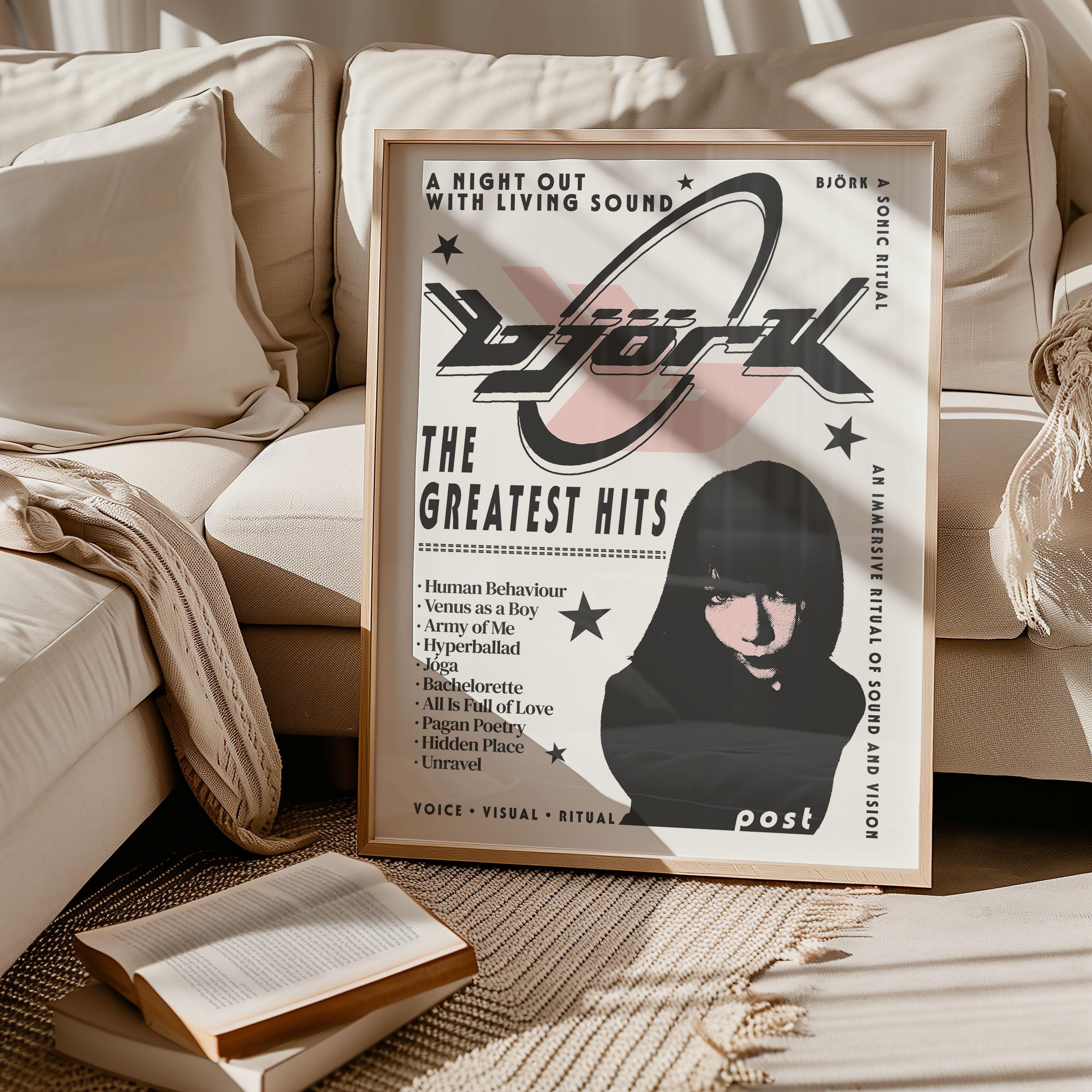 Bjork poster - Etsy 日本