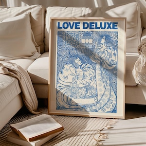 Love Deluxe Poster: Vintage Retro Wall Art Print (Digital Download)