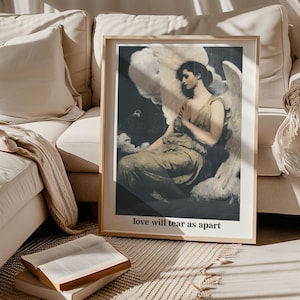 Love tear as apart Digital Download Poster, Vintage Wall Art Print, Retro Poster Design, Digital poster Download, vintage aesthetic poster