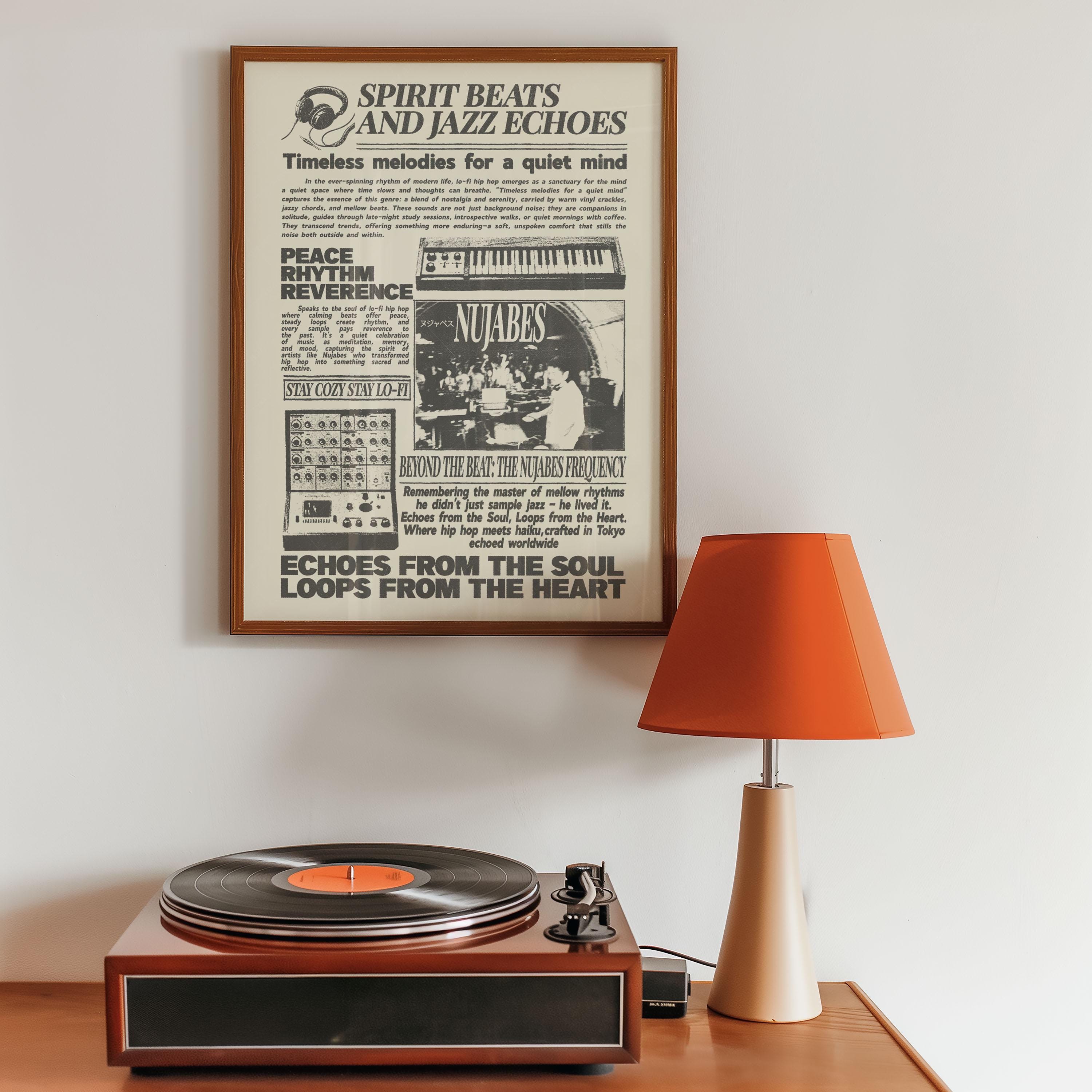 Nujabes poster - Etsy 日本