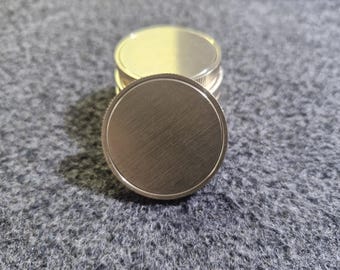 25 PCS | 50mm x 4mm solid Brass coins blanks| blanks for laser engraving | blank Coins | laser blanks |