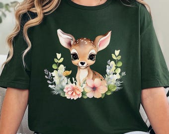 Retro Disney Bambi Deer Shirt, Disney Family Vacation Matching Kids Tee 383270