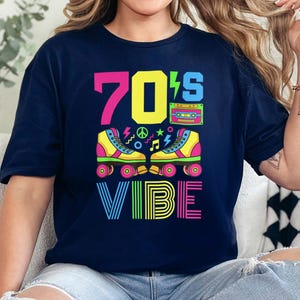 Vintage 70&#39;S Vibe Shirt, 70S Party Shirt, 70S Trip Shirt, 70S Group Shirt, Retro 70S Shirt 381576