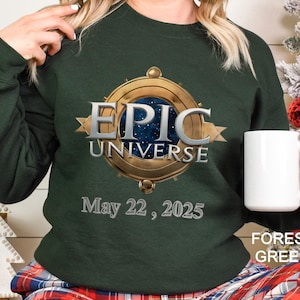 Universal Studios Epic Sweatshirt, Universal Epic Universe Sweatshirt, Universal Studios Trip Hoodie, Family Vacation 383117
