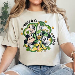 Retro Disney St. Patrick&#39;s Day Shirt, Mickey St Patrick&#39;s Day Shirt, Mickey Shirt, Disneyland St. Patrick&#39;s Day Shirt, Disney Tee 382670