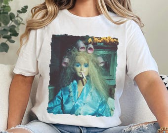 Distressed Doll Face Meme Shirt, Sarcastic Internet Graphic Tee 386074