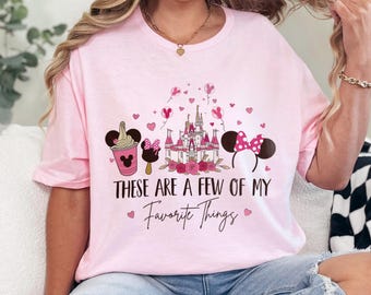 Coquette Disney Couples Shirt, Disneyland Trip Matching Tee, Honeymoon Gift 382531