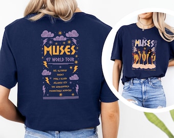 Disney Hercules The Muses 97 World Tour Shirt, Retro Disneyland Girl Trip Tee 384308