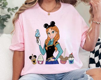 Coquette Disney Queen Anna Shirt, Disneyland Girls Trip Tee, Princess Shirts 381224