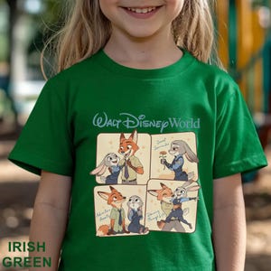 Camiseta retro de Zootopia de Disney, camiseta a juego de Judy Hopps y Nick Wilde de Zootrópolis 384656 imagen 14