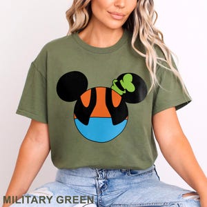Mickey Head Goofy Shirt, Disney Goofy Shirt, Disneyland Family Shirt, Retro Goofy Disney Shirt, Disney Shirt 381094