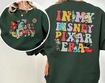 Pixar Toy Story Sweatshirt, Disney Cars Hoodie, Disneyland Family Trip Crewneck 383099