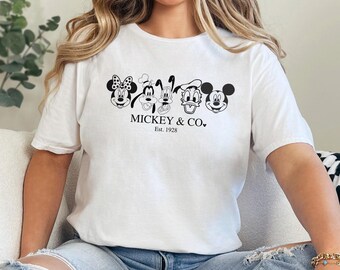 Disney Mickey & Co Family Shirt, Disney Friends Vacation Tee, Gift for Her 381059