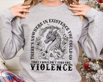 Sudadera Fourth Wing Xaden Quote, sudadera con capucha romántica a juego Violet Violence Couple 384648