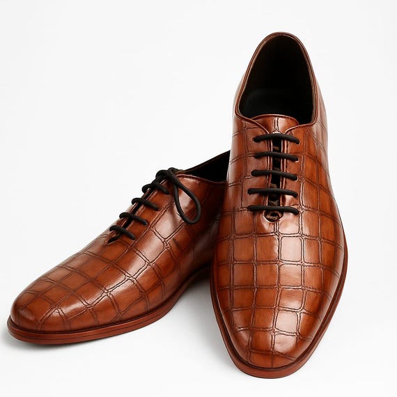 Zapato formal para hombre, zapato de cuero hecho a mano, España