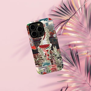 Palestine Inspired Phone Case | Scrapbook Aesthetic | Free Palestine | Gaza | Olive Trees |For  iPhone 16 15 14 13 12 11 Pro Max X XS XR