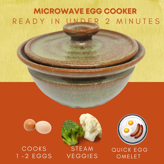 Microwave Steamer and Egg Cooker Etsy