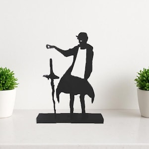 Solo Leveling Inspired Jinwoo Sword Outline Stand