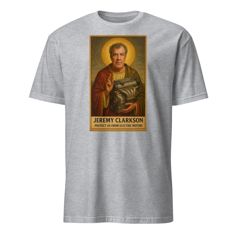 Jeremy Clarkson Protect Us From Electric Motors T-shirt, Top Gear funny meme shirt, Volvo Motor