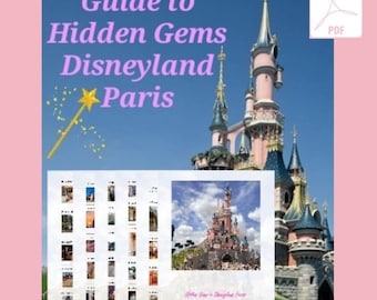 Guía digital e imprimible en inglés de joyas ocultas para un viaje a Disneyland París