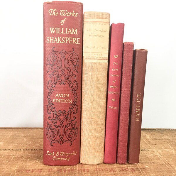 Shelf Filler Books Etsy