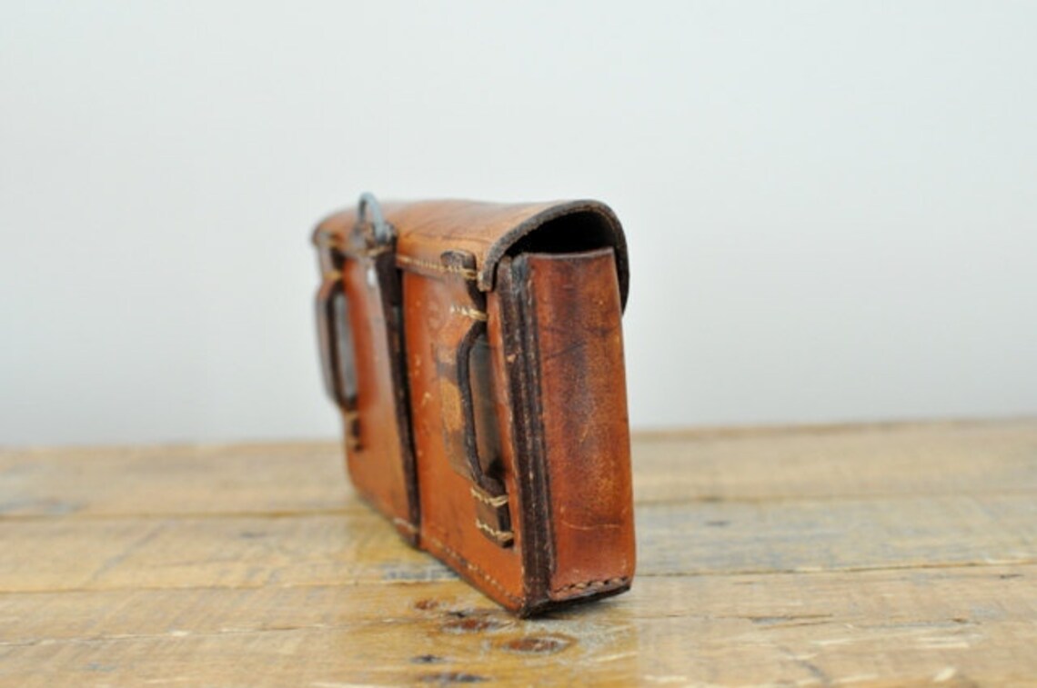 Vintage Swiss Army Leather Ammo Pouch Etsy