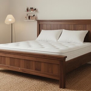 California King Farmhouse Bed