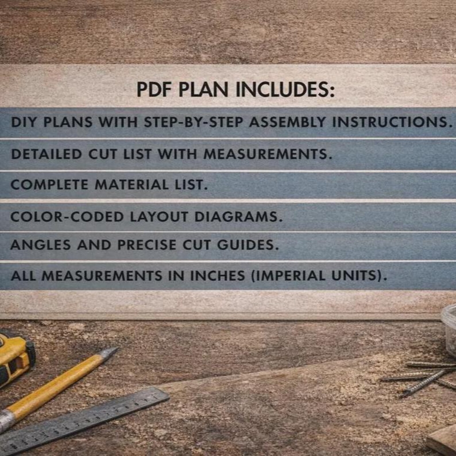 Paperwork Sorting Console DIY Plan, Office File Cabinet Blueprint, Lift ...