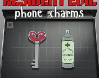 Resident Evil Phone Charms