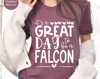 Falcons-fan-T-shirt: Game Day-kleding, teamgeestuitrusting