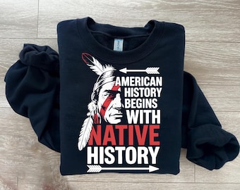 Native Pride Sweatshirt: Indigenous Heritage Awareness Pullover