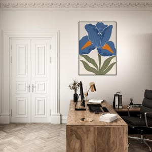 Obra de arte bohemia enmarcada: arte mural ecléctico, decoración bohemia chic, lámina de inspiración gitana, arte étnico, póster bohemia colorido