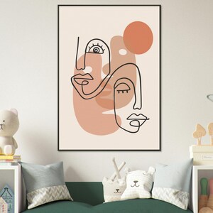 Obra de arte bohemia enmarcada: arte mural ecléctico, decoración bohemia chic, lámina de inspiración gitana, arte étnico, póster bohemia colorido