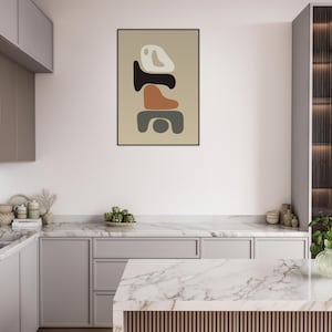 Obra de arte bohemia enmarcada: arte mural ecléctico, decoración bohemia chic, lámina de inspiración gitana, arte étnico, póster bohemia colorido