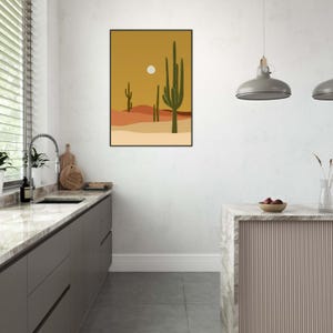 Obra de arte bohemia enmarcada: arte mural ecléctico, decoración bohemia chic, lámina de inspiración gitana, arte étnico, póster bohemia colorido